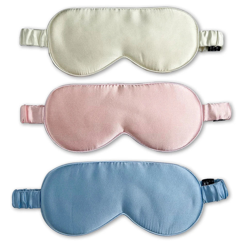 Duvella Silk Sleep Mask - 100% Mulberry Silk Eye Mask