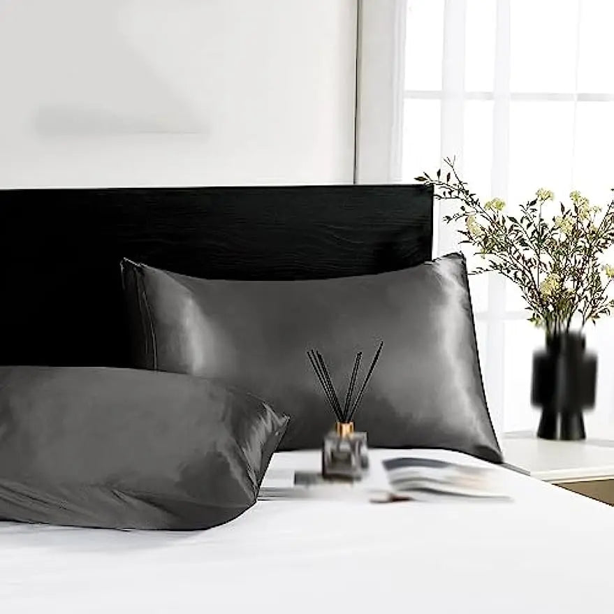 Duvella Silk Pillowcases - Satin Pillowcase Set for Hair and Skin (2pcs)