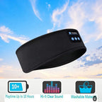 Duvella Sleep Headphones - Bluetooth Eye Mask with Built-in Speakers