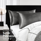 Duvella Silk Pillowcases - Satin Pillowcase Set for Hair and Skin (2pcs)