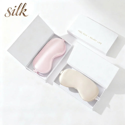 Duvella Silk Sleep Mask - 100% Mulberry Silk Eye Mask