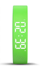Duvella Silent Alarm Wristband - Vibration Wake-Up Smart Band with Pedometer