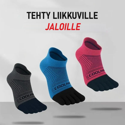 Tehty liikkuville jaloille